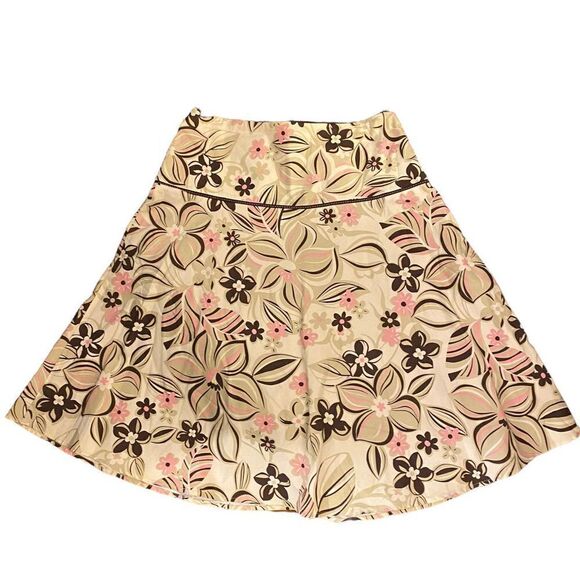 Lapis Floral Skirt Size S - Picture 1 of 7